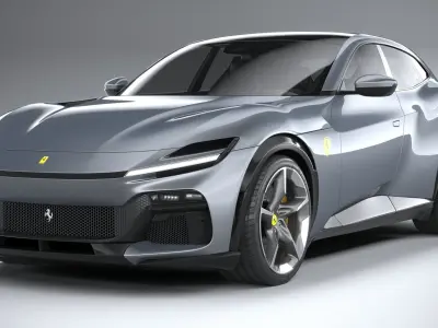 Ferrari Purosangue 2023 3D model