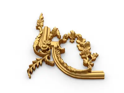 Classic decor ornament 68 3D model