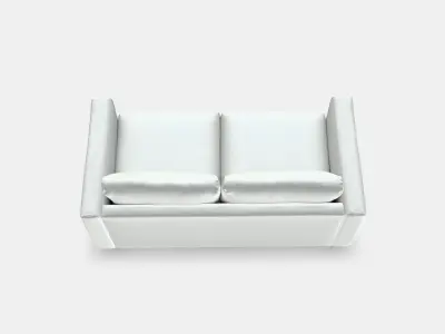 VIMLE Cover for 2-seat sofa-bed 3D model
