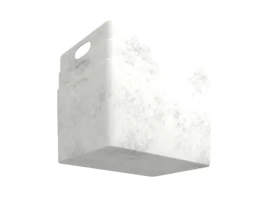 Stacked Variera Storage Box v2 004 Low-poly 3D model