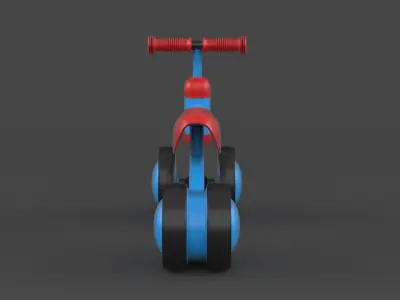 Baby Balance Bike 3D model