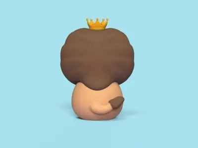 Lion Heart 3D print model