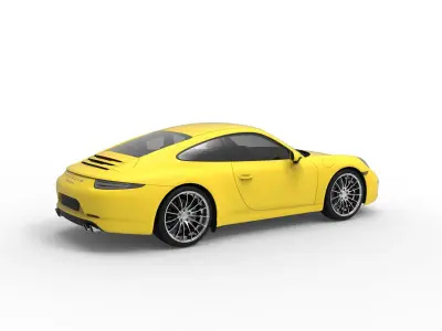 PORSCHE CAR 3D MODEL 3D model