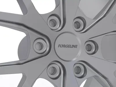 FORGELINE VX1-TRUCK WHEEL 3D PRINT MODEL  3D print model