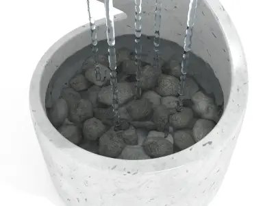 Water Fountain - Spiral 3D model