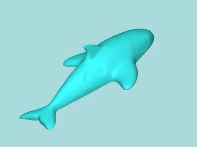 Orca Killer Whale - Wall Decor - Decoration 3D print model