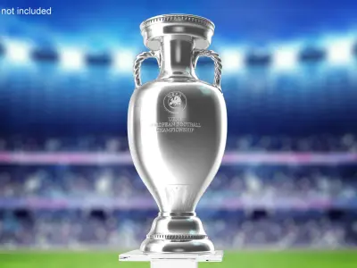 UEFA European Championship Cup 3D model