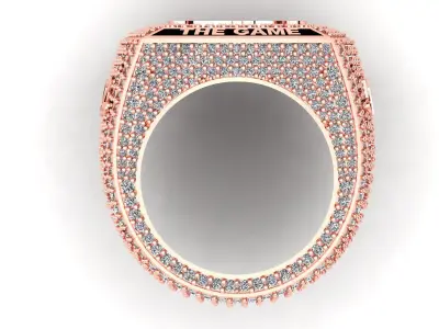 Band Ring 3D print model