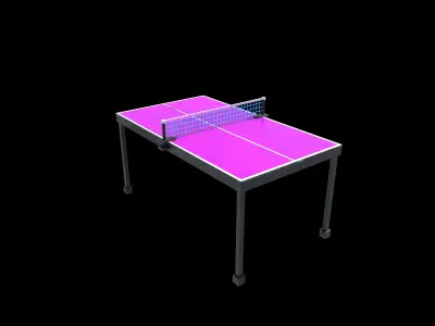 table tennis t 3D model