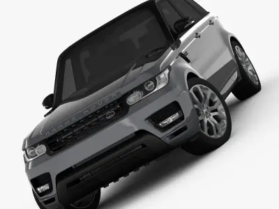 Range Rover Sport Autobiography 2014 3D model