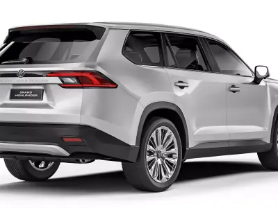 Toyota Grand Highlander 2024 3D model