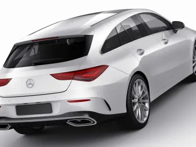 Mercedes CLA Shooting Break 2020 3D model