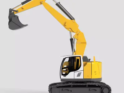 LIEBHERR R926 COMPACT 3D print model