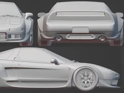 Honda NSX NA1 3D model
