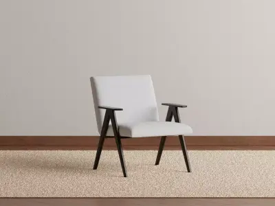 Acara Accent Chair 3D model