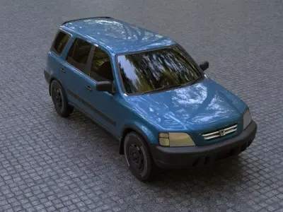 CR-V RD1 SUV HQ Model  3D model