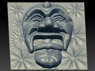 3D MASK FACE  3D model