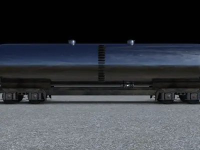 Train  wagon complete textures  and  material  model   Low-poly 3D model