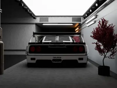 Neo-Tokyo Garage  Ferrari F40 Tribute 3D model