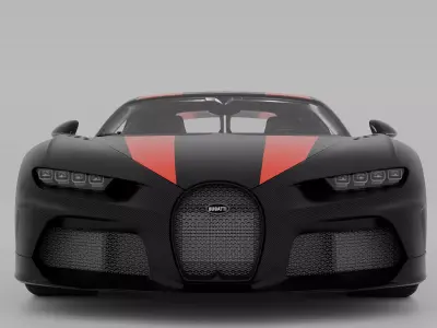 Bugatti Chiron Super Sport 3D model buy