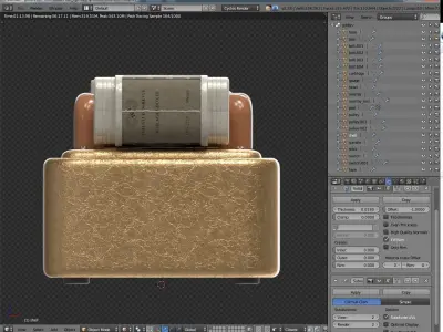 Tefifon vintage sewing machine 3D model