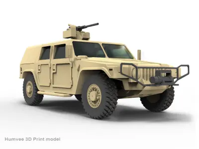 Humvee  3D print model