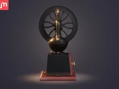  Coffee Grinder Free 3D model