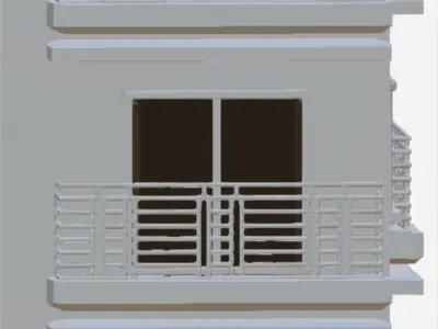 Building 3D model apartment 3D model