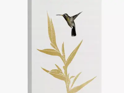 12 Posters Set 3D model