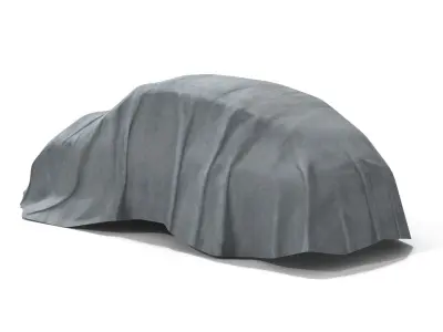 Car Awning 2 Low-poly 3D model