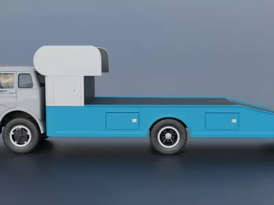 C-700 Rump Truck 1972 3D print model