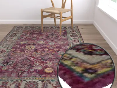 Rug Set 449 3D model