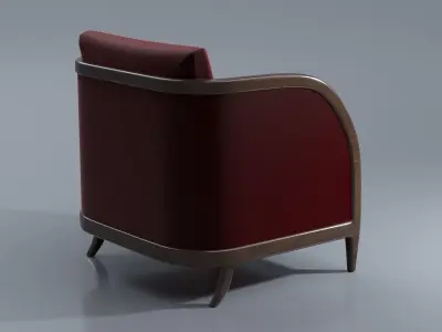 Ruby chair 3D model
