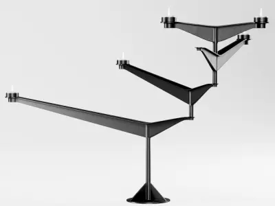Spin Candelabra by Tom Dixon 3D model