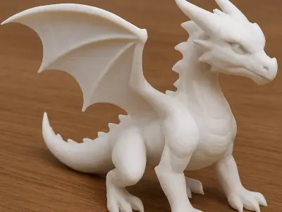 Black Dragon Decor 3D print model