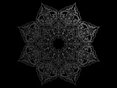 Islam Ornament Free 3D model