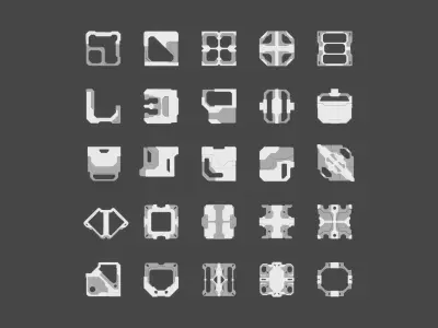 Sci-Fi Greebles Collection I 3D model