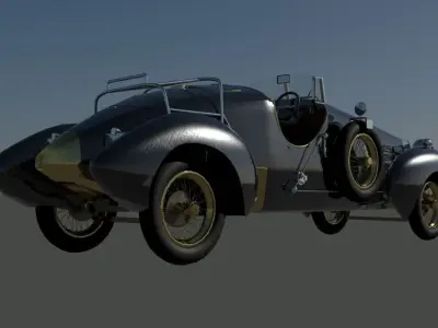 Hispano-Suiza H6 3D model