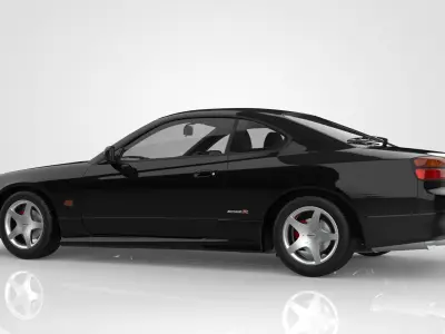 Nissan Silvia 240sx 3D model