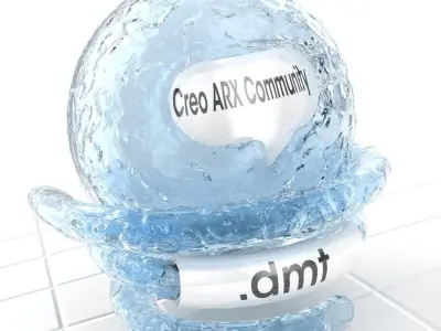 Creo Advanced rendering Extension ARX model ball Free 3D model