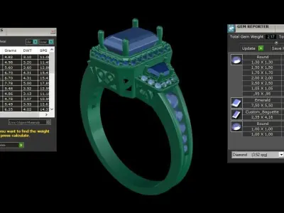 ring code 64 3D print model