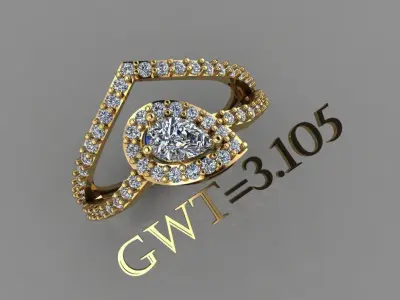 FASION RING 3D model