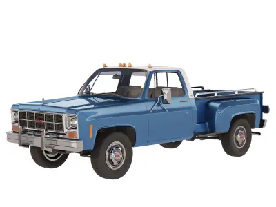 GMC Sierra Classic 350 1979 3D model