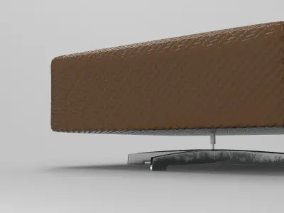 Glad Pouf Low-poly 3D model