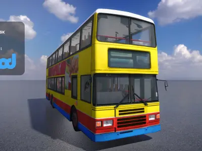 Hk Doubledeck 003 3D model