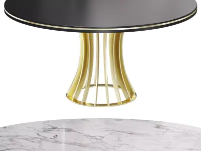 Dining Table Acapulco by cazarina 3D model