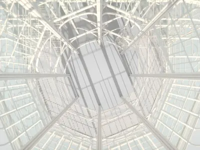 Jardim Botanico de Curitiba 3D model