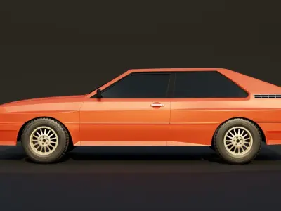 Audi Ur Quattro 1991 3D model