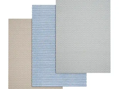 Rug Set 299 3D model