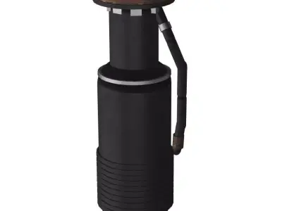 ACTIVE BODY CONTROL STRUT Mercedes 3D model